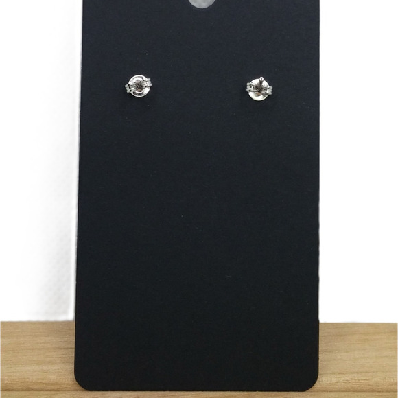 Moissanite Halo Earrings Round Stud 2CT VVS1 Sterling Silver 18K White Gold NEW - Picture 7 of 12